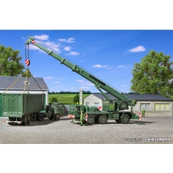 KIBRI 18043 H0 Dźwig kołowy Liebherr LTM 1050/3 wojskowy