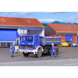 KIBRI 18457 H0 Mercedes 2628 AK wywrotka THW