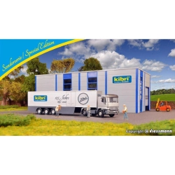 KIBRI 22500 H0 Mercedes Actros z naczepą 125 lat Kibri - limitowany