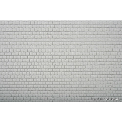 KIBRI 34124 H0 Płytka modelarska 20x12 cm - Kostka brukowa