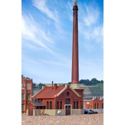 KIBRI 37224 N Fabryka - kotłownia z kominem