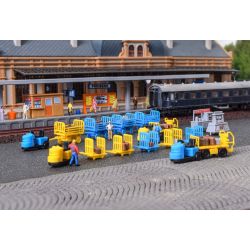 KIBRI 37530 N Deco set - Wózki peronowe