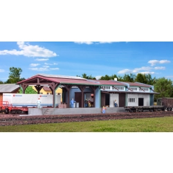 KIBRI 37809 N Magazyn kolejowy z rampą