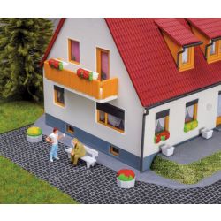 KIBRI 38141 H0 Akcesoria ogrodowe