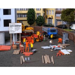 KIBRI 38538 H0 Plac budowy - akcesoria