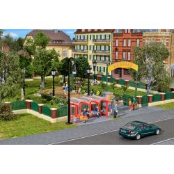 KIBRI 38601 H0 Akcesoria - Ogrodzenie