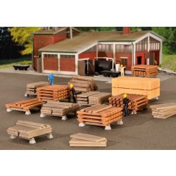 KIBRI 38607 H0 Akcesoria - Drewno i deski