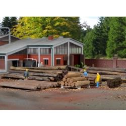 KIBRI 38663 H0 Akcesoria - Bale drewniane