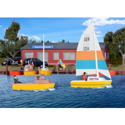 KIBRI 39159 H0 Łodzie, motorówki, żaglówki