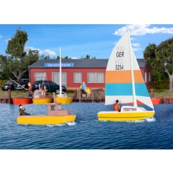 KIBRI 39159 H0 Łodzie, motorówki, żaglówki