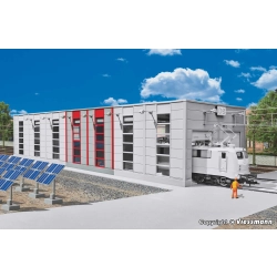 KIBRI 39257 H0 Moduł przedłużający do hali utrzymania taboru kolejowego DB (KIBRI 39256)