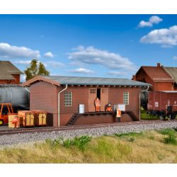 KIBRI 39306 H0 Magazyn kolejowy z rampą