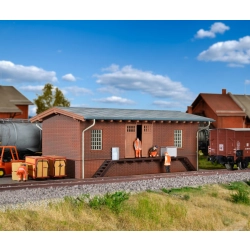 KIBRI 39306 H0 Magazyn kolejowy z rampą