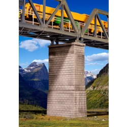 KIBRI 39752 H0 Pylon mostu - murowany