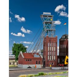 KIBRI 39845 H0 Kopalnia Herbede - wieża wyciągowa z elektrycznym napędem