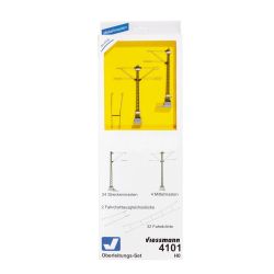 VIESSMANN 4101 H0 Zestaw sieć trakcyjna - Cetenary Set ICE