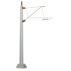 VIESSMANN 4119 H0 Maszt betonowy z ramieniem 98 mm