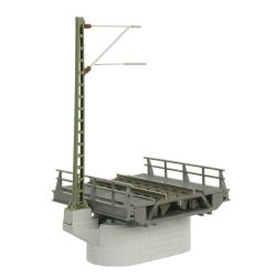 VIESSMANN 4129 H0 Sieć trakcyjna, Słup trakcyjny na most, wys. 99 mm