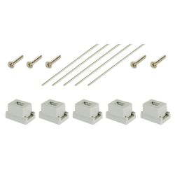 VIESSMANN 4192 H0 Kotwy i odciągi do słupów trakcyjnych, 5 szt.