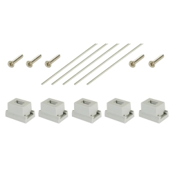 VIESSMANN 4192 H0 Kotwy i odciągi do słupów trakcyjnych, 5 szt.