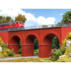 VOLLMER 42513 H0 Ceglany wiadukt kolejowy 30,3 cm