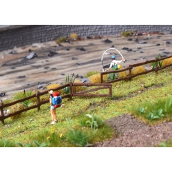 VOLLMER 45012 H0 Drewniane ogrodzenie łąki 190 cm