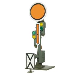 VIESSMANN 4510 H0 Semafor z tarczą ostrzegawczą Vr0, Vr2