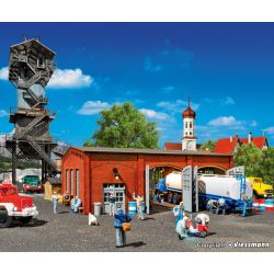 VOLLMER 45642 H0 POLYPLATE - Warsztat samochodowy