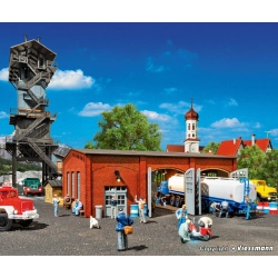 VOLLMER 45642 H0 POLYPLATE - Warsztat samochodowy