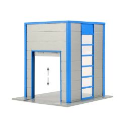 VIESSMANN 5172 H0 Brama segmentowa zwijana z napędem