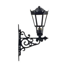 VIESSMANN 6074 H0 Parkowa lampa ścienna, Led białe ciepłe