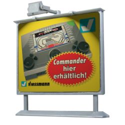 VIESSMANN 6336 H0 Tablica reklamowa z oświetleniem LED