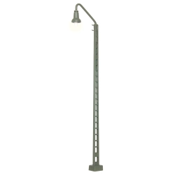 VIESSMANN 6384 H0 Lampa peronowa 1-ramienna, metalowa, wys. 140 mm