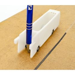 VIESSMANN 8432 (N/N) CarMotion - Szablon do trasowania taśmy magnetycznej - autobus