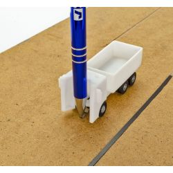 VIESSMANN 8433 (N/N) CarMotion - Szablon do trasowania taśmy magnetycznej - ciężarówka