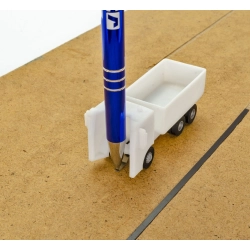 VIESSMANN 8433 (N/N) CarMotion - Szablon do trasowania taśmy magnetycznej - ciężarówka