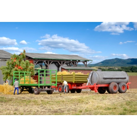 KIBRI 10908 H0 Przyczepy rolnicze 3 szt.