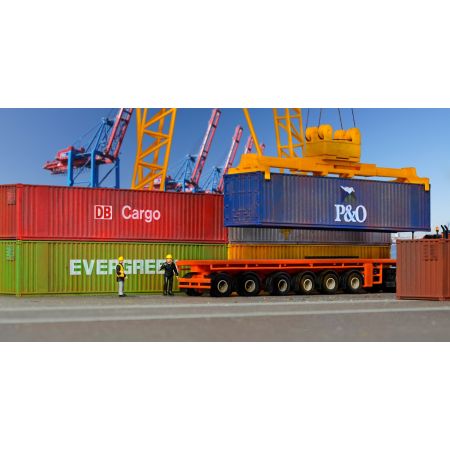 KIBRI 10922 H0 Kontenery 40st. 6 szt.