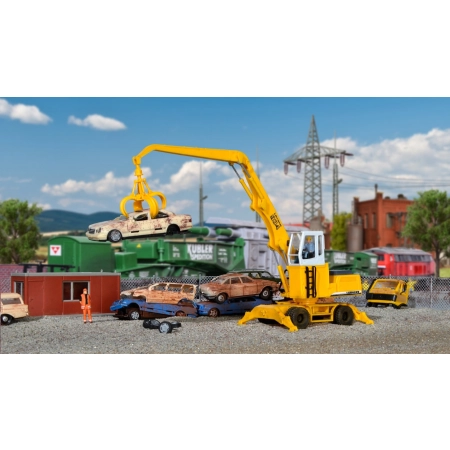 KIBRI 11282 H0 Koparka Liebherr 934 z chwytakiem hydraulicznym