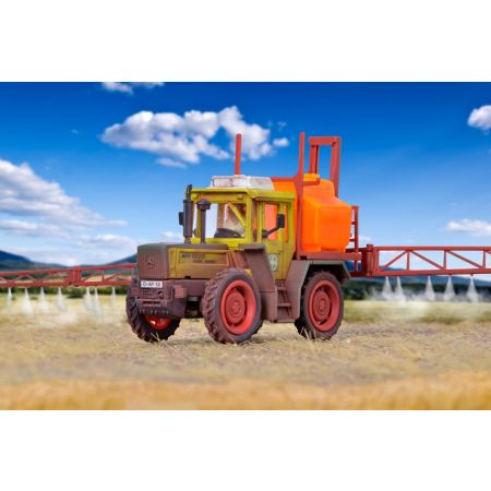 KIBRI 12253 H0 Mercedes Trac 1300-1600 z osprzętem do oprysków