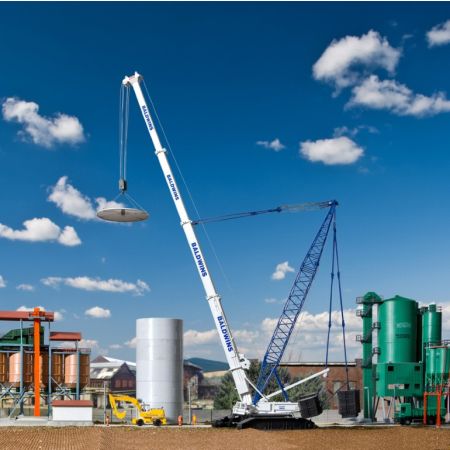 KIBRI 13022 H0 Dźwig Liebherr LTR 1800 Tele Derrick