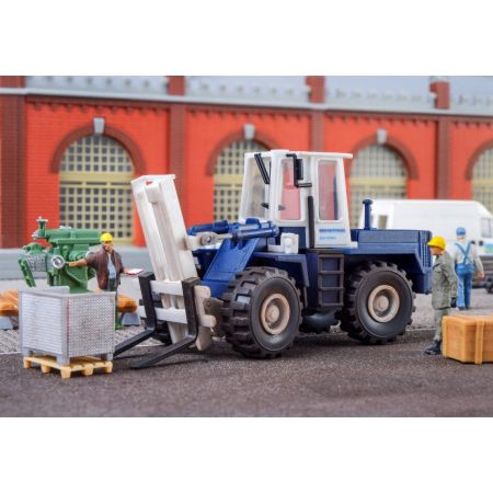 KIBRI 13058 H0 Ładowarka kołowa O&K z widłami do palet