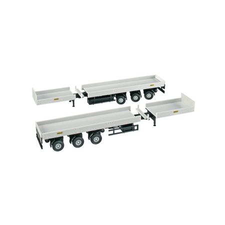 KIBRI 13545 H0 Naczepy ciężarowe Doll Vario - 2 szt.