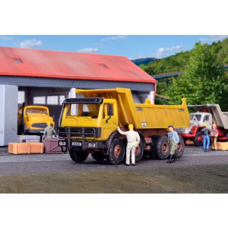 KIBRI 14024 H0 Mercedes 2636K z wywrotką Meiller