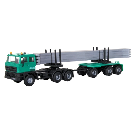 KIBRI 15209 H0 Ciągnik siodłowy DAF FT2800 DFS z przyczepą i ładunkiem