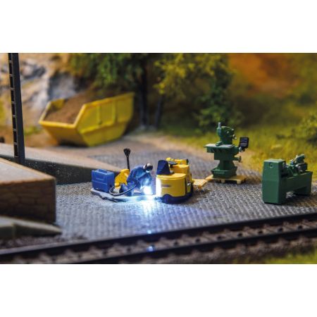 VIESSMANN 1538 H0 Ruchoma figurka - spawacz