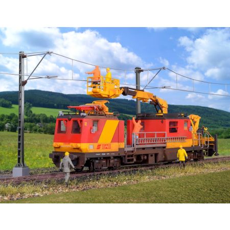 KIBRI 16080 H0 Pociąg pogotowia sieciowego P&T MTW 100.083/1