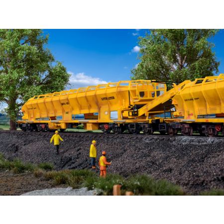 KIBRI 16150 H0 Wagon kolektor balastowy P&T MFS 100