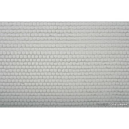 KIBRI 34124 H0 Płytka modelarska 20x12 cm - Kostka brukowa