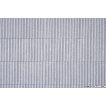 KIBRI 34143 H0 Płytka modelarska 20x12 cm - Blacha falista
